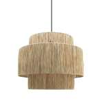 Samoa Raffia Pendant Light Natural
