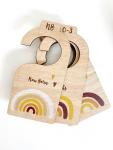 Wooden Closet Dividers - Boho Rainbows - Afrikaans
