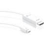 J5 Create JDC159 Video Cable Adapter 1.8 M Displayport HDMI White 4K MINI Displayport Cable