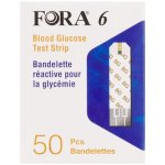 Fora 6 Connect 3-IN-1 Blood Glucose & Hemtocrit & Hemoglobi Strips 25S