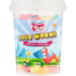 From Heaven Sour Worms Tub 450G