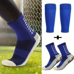 Anti-slip Soccer Socks With Arch Support And Large Non-slip Silicone On The Footbed - High-quality Soft Breathable And Durable F