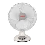 Eurolux 14 Rechargeable Desktop Fan With LED Night Light
