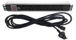 6 Way Aluminium Rack Mount Pdu