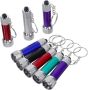 8PIECES MINI Keychain Flashlight Set Portable LED Torch With Ultra Bright