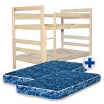 Milano Double Bunk Combo With Chip Foam