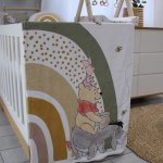 Fleece Blanket Watercolour Rainbow Winnie The Pooh