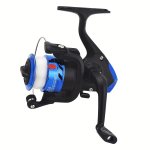 1PC 5.2:1 Gear Ratio Spinning Reel With Fishing Line - Portable 1BB Plastic Fishing Reel For Smooth Casting And Reliable Perform