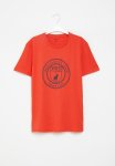 Polo Boys Crest Printed Tee - Red