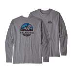 Mens Long-sleeved Fitz Roy Scope Responsibili-tee - White XL
