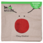 Christmas Reindeer Napkins 33X33CM 20 Pack