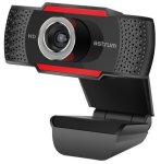 Astrum 720P HD USB Black Webcam With MIC