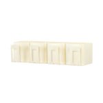 Wall-mounted Toothbrush Holder With Suction Cup