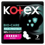 Kotex Bio-care Maxi Protect Super Sanitary Pads 7 Pack