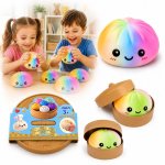 Rainbow Dumplings Squishy Toy
