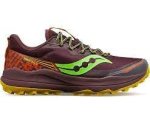 Saucony Women's Xodus Ultra 2 Trail - Nebula Primaire Brun - UK7