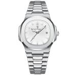 Men Silver White Formal