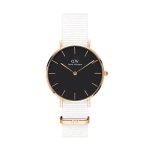 Petite Dover Rose Gold Black 32MM Watch 50% Off