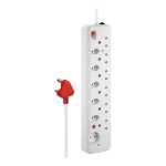 0.5M 12-WAY Medium Surge Multiplug White NX-75012-05-WT