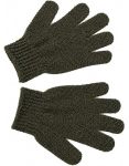 Exfoliating Bath And Shower Gloves Scrub Dark Green