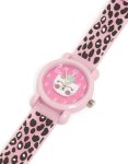 Kids Leopard Print Cat Slap Watch