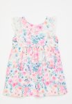 PoP Candy Frilled Floral Dress - Multi