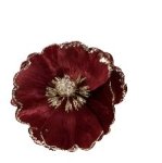 Magnolia On Clip Red 12X14CM