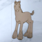 Wood Farmyard Horse