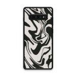 Custom Printed Tpu Cases - Samsung Galaxy S10 Plus & 39 Black Swirl& 39 By