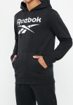 Reebok Identity Big Logo Fleece Hoodie - Black