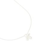 Waterproof Stainless Steel Large Bubble Letter K Necklace