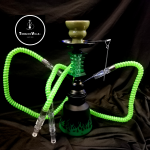 12" Inch Baby Flame Fire Premium Amaren 2 Hose Hookah
