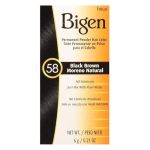 Bigen Powder Hair Color 58 Black Brown 0.21OZ 3 Pack