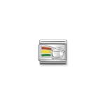 Silvershine Rainbow & Pot Of Gold Link