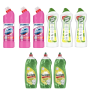 Mega Cleaning Supply Box 3X Sunlight/domestos And Handy Andy 750ML