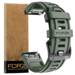 Elite 20MM Easyfit Watch Strap - Garmin - Army Green