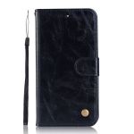 Vintage Faux Leather Flip Case For Xiaomi Redmi Note 10S