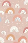 Spotty Rainbows - Wall Art Print - A1