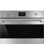 Smeg Compact Built-in Microwave With Grill SO4301M0X