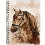 White Horse Spiral Notebook 3 HSN3