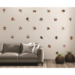 Kikki & Frankie Wall Decal Packs Floraison At Dusk-wall Pattern Pack