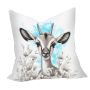 Blue Baby Springbok Luxury Scatter By Nathan Pieterse Large