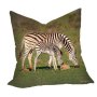 Zebra Mother Baby Wildlife Luxury Scatter By Fanie Heymans Large