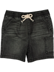 Black Denim Shorts - 0 3 Mths Black