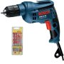 Bosch - Drill 600W Gbm 10 Re & Alpen Multicut Drill Bits 5PIECE