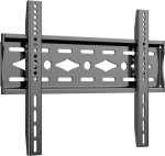 Tetvik Fixed Tv Wall Mount For Most 26-63 Inch Tv Monitor Fit Flat Curved Screen Ultra Slim Profile Television Mount Wall Bracke