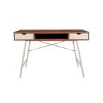 Modern Study Desk Brown