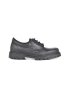 Ladies Bronx Leather D1 Casual Black Lace Up