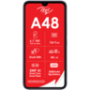 Itel A48 Purple Dual Sim Smartphone Cellphone 6.1-INCH 16GB Vodacom