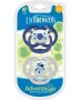 Dr. Brown's Advantage Pacifier - Stage 2 Glow In The Dark Blue 2-PACK